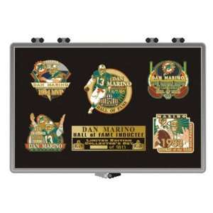    DUPLICATE Dan Marino NFL Hall of Fame 5 Pin Set