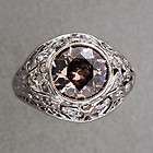 Genuine 2.02 Carat GIA Michael Beaudry Platinum Diamond Ring  