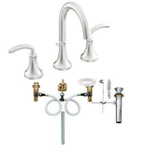  Moen T6520 9000 Icon Two Handle High Arc Bathroom Faucet with Valve 