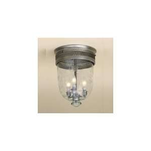  Flush Bell Jar Chandelier by JV Imports   1030