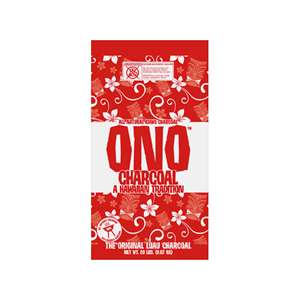 ONO Premium Kiawe Mesquite Lump Charcoal   20lb Bag  