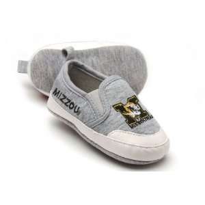  Missouri Tigers Grey Baby Prewalk Shoe