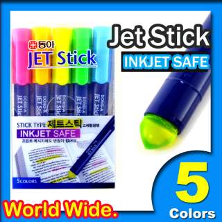 Fluorescent Highlighter Pen Text Liner Marker Jet Stick  