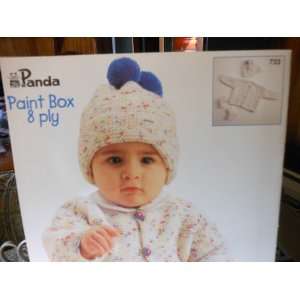  Panda Paint Box DK Knit Designs Book # 733 Arts, Crafts 