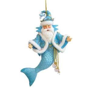 King Neptune Sea Mermaid Holiday Xmas Ornament NeW