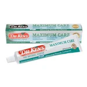  Dr. Kens Whitening Toothpaste Gel Spearmint 6 Oz Health 
