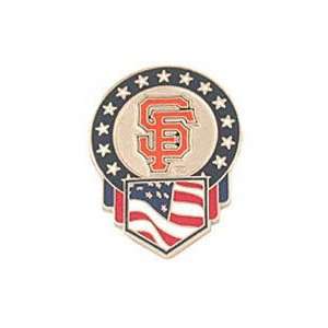San Francisco Giants Flag Pin by Peter David  Sports 