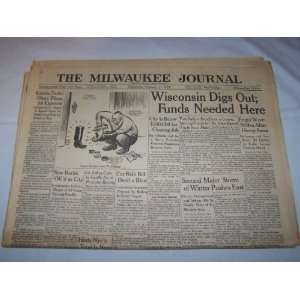  Milwaukee Journal Newspaper Wednesday, February 11, 1959 (Wisconsin 
