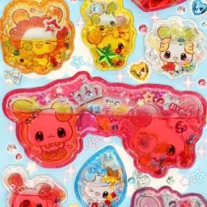    water capsule sticker cute glitter animals from Japan Toys & Games