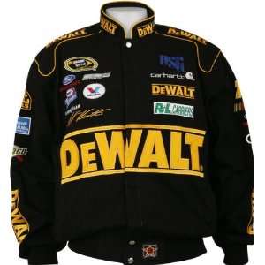 Matt Kenseth Black DeWalt Adult Twill Jacket Sports 