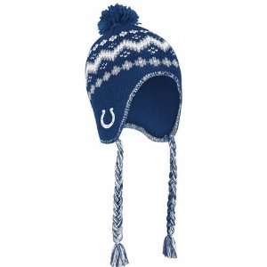  Indianapolis Colts Womens Reebok Fashion Tassels Knit Hat 