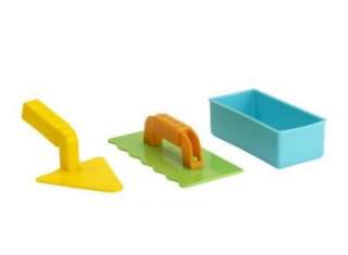 Ikea SANDIG 3 piece brick laying set Toy Brand New  