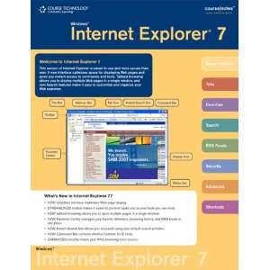  Windows Internet Explorer 7 CourseNotes (9781423911777 