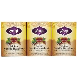 Yogi Tea Tahitian Vanilla Hazelnut, Herbal Supplement, Tea Bags, 16 ct 