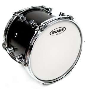  Evans G Plus Coated White Drum Head, 10 Inch Musical 
