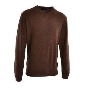   Golf Mens Brown Long Sleeve Sweater Top  AL9812ESP