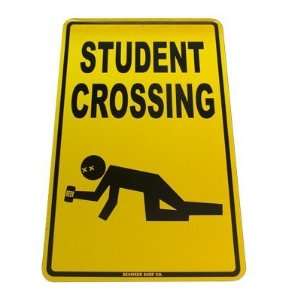  Student Crossing Aluminum Street Sign