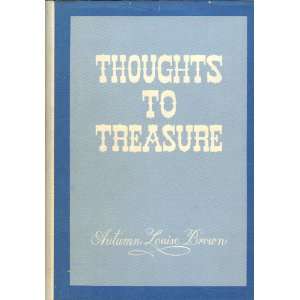  Thoughts To Treasure Autumn Louise Brown Books