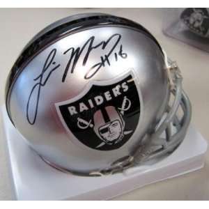  Louis Murphy Signed Mini Helmet   W coa   Autographed NFL 
