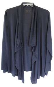 Coldwater Creek Lightweight Cascading Drape Front Cardigan   COLORS 