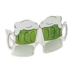  Green Beer Mug Sunglasses Case Pack 24   432247
