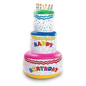   Party By Fun Express Jumbo Inflatable Birthday Cake 