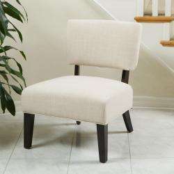Milo Linen Accent Chair  