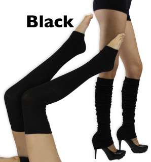 Your Choice of 1 Perfect Leg Warmer Basic Color Warm Winter Outfit 