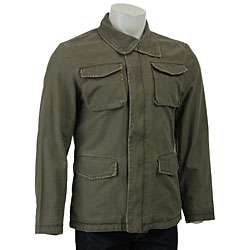 Ray Mens Reversible Military Jacket  