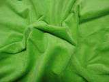 New lime green smooth soft minky chenille fabric BTY  