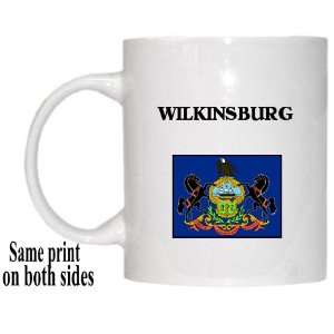  US State Flag   WILKINSBURG, Pennsylvania (PA) Mug 