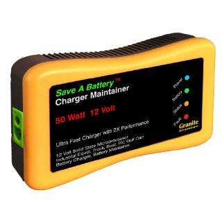 Save A Battery 1295 12 Volt Battery Alarm Monitor with Load Tester and 