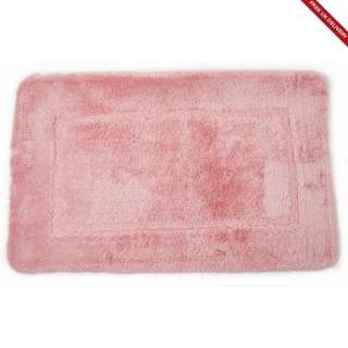 Free PnP) Super Soft Cashmere Touch Bathroom Mat Rug  