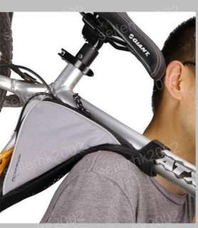 Cycling Bicycle Bike tube triangular Frame Bag Quick Release  