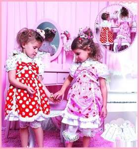   Girl Victorian Princess Party Holiday Dress 2 Colors Available  