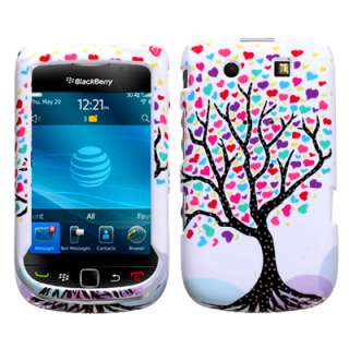   Protector Cover Case FOR Blackberry TORCH 9810 9800 Love Tree  