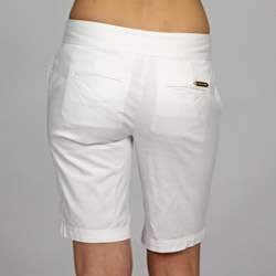 MICHAEL Michael Kors Womens White Bermuda Shorts  
