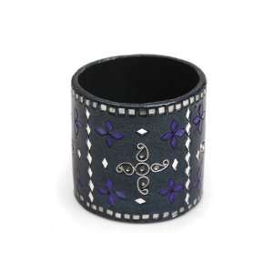  Lacquer, Metal, Beads, Glass Teal Pencil Cup Praise for 