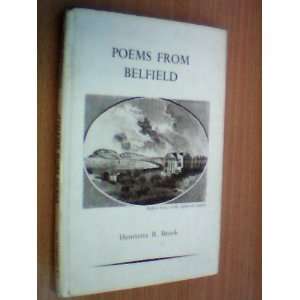 Poems from Belfield Henrietta Rose Brook  Books