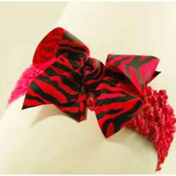 Three in one Hair Bows (Pack of 12)  