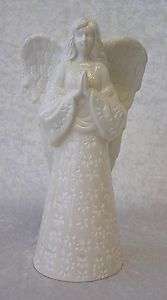 Ceramic Angel Taper Candle Holder NIB 047256012739  