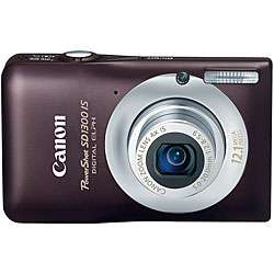 Canon PowerShot SD1300IS 12.1MP Brown Digital Camera  