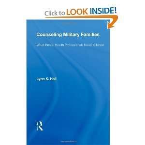  Counseling Military Familie byHall Hall Books