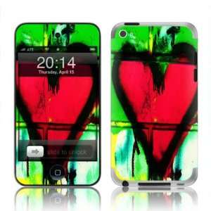  Apple iPod Touch 4G  GRAFFITI HEART  Complete protection 