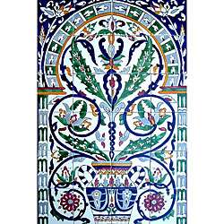 Moroccan style Pot 24 tile Ceramic Wall Mural  