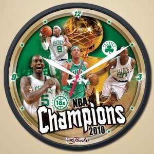 Boston Celtics 2010 NBA Champions 18 Time Champs 12 Round Players 