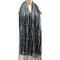 Symphony Designs Ruched Metallic Scarves (Pack of 12)  