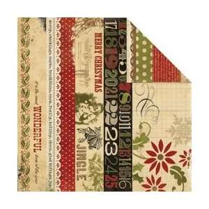  Simple Stories 25 Days Of Christmas Double Sided Elements 