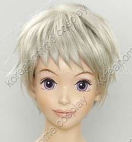 Axis Powers Hetalia APH Prussia COSPLAY WIG Silver Grey  