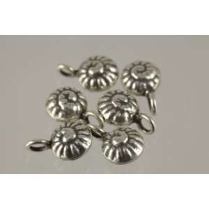Small Shell Thai Sterling Silver Charms Karen Handmade From Thailand 